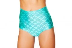 J Valentine BOTTOMS CC401 - Scale High Waist Mermaid Shorts 19 J Valentine BOTTOMS CC401 - Scale High Waist Mermaid Shorts