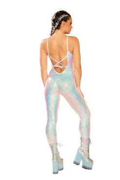 J Valentine FF143 - STRETCH SEQUIN CATSUIT