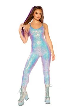 J Valentine FF143 - STRETCH SEQUIN CATSUIT