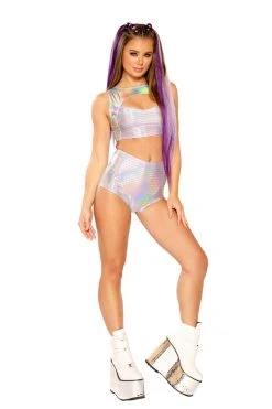 J Valentine FF152 - SIDE PANEL SHORT BOTTOMS