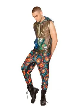 J Valentine BOTTOMS FF177 - UNISEX TWO TONE JOGGERS 13 J Valentine BOTTOMS FF177 - UNISEX TWO TONE JOGGERS