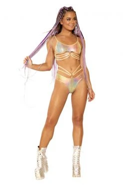 J-Valentine FF341 - Strings & Rings Short BOTTOMS