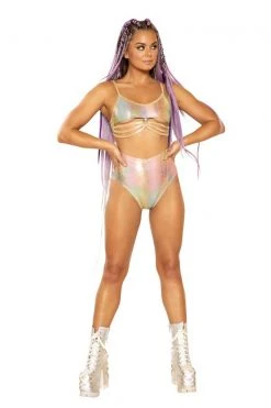 J-Valentine BOTTOMS FF342 - High-Cut High-Waist Short