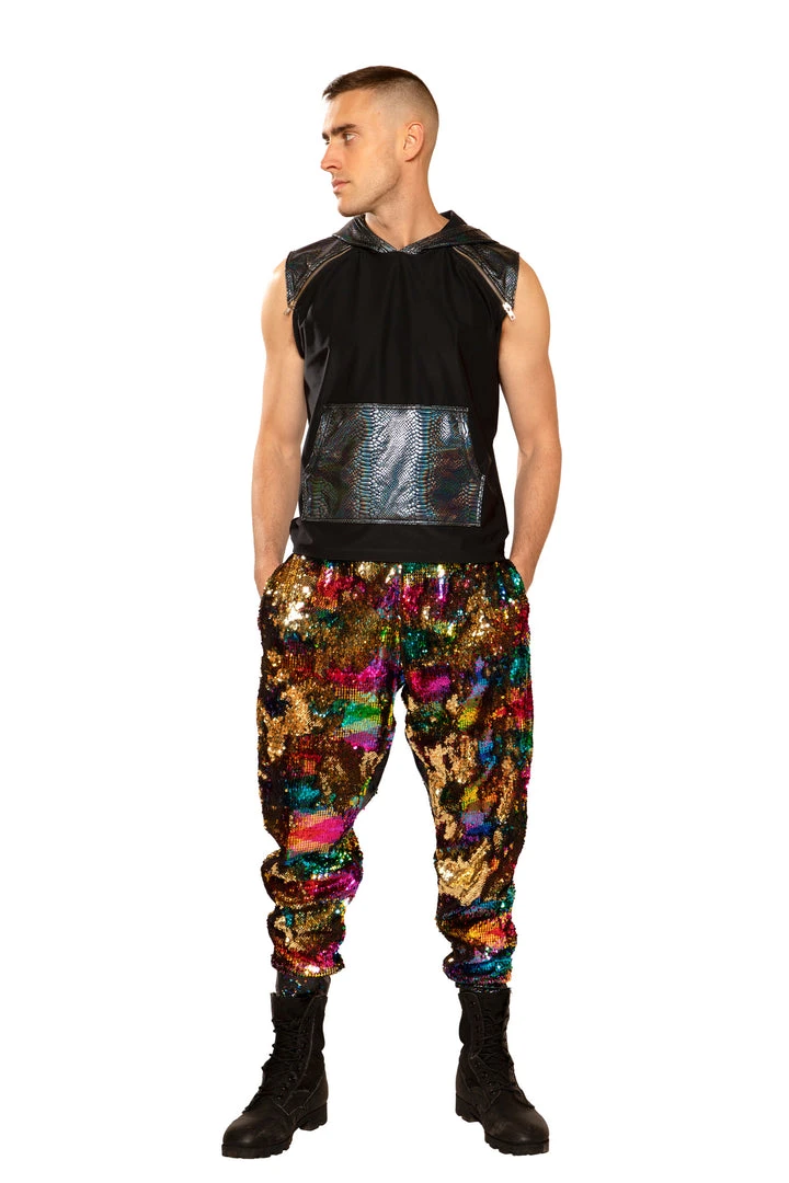 J Valentine FireFly Catalogs FF375 - UNISEX FLIP SEQUIN JOGGERS 4 J Valentine FireFly Catalogs FF375 - UNISEX FLIP SEQUIN JOGGERS