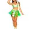 J-Valentine, Inc FF383 - Holographic Pinwheel Vinyl Skirt BOTTOMS 1 J-Valentine, Inc FF383 - Holographic Pinwheel Vinyl Skirt BOTTOMS