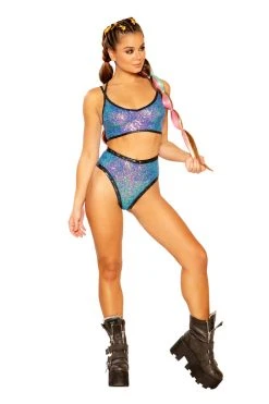 J-Valentine, Inc FF381 - Double Strap Sequin Tank