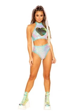 J-Valentine, Inc FF382 - High-Leg Sequin Short 11 J-Valentine, Inc FF382 - High-Leg Sequin Short