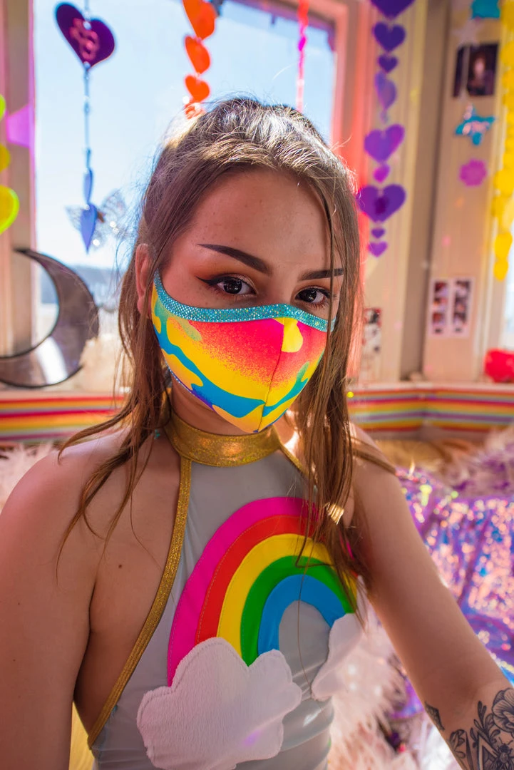 J-Valentine, Inc ACCESSORIES FF555 - Heavy Brazilian Spandex Tailored Mask 6 J-Valentine, Inc ACCESSORIES FF555 - Heavy Brazilian Spandex Tailored Mask