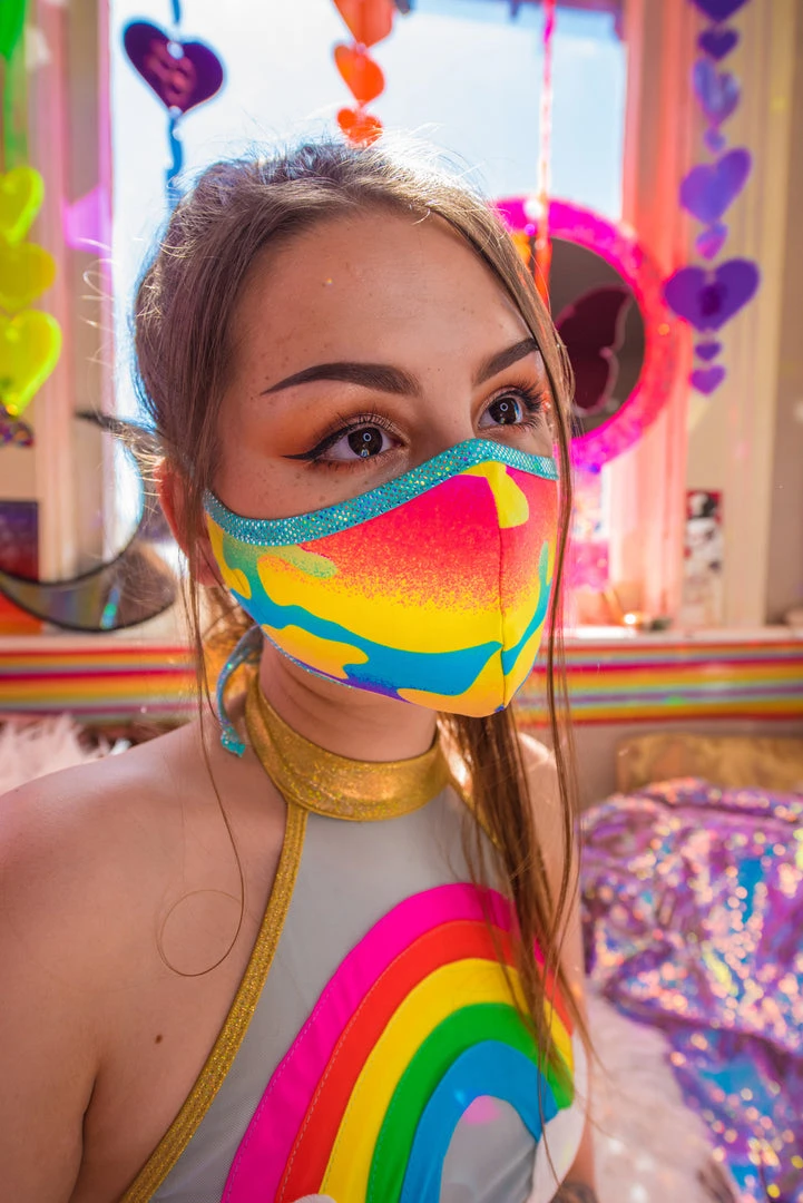 J-Valentine, Inc ACCESSORIES FF555 - Heavy Brazilian Spandex Tailored Mask 8 J-Valentine, Inc ACCESSORIES FF555 - Heavy Brazilian Spandex Tailored Mask