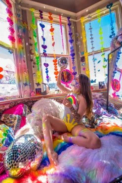 J-Valentine, Inc FF556 - Sequin Tailored Mask