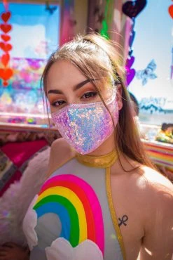 J-Valentine, Inc FF556 - Sequin Tailored Mask