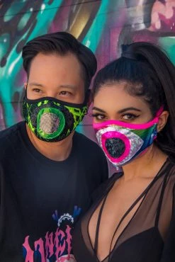 J-Valentine, Inc ACCESSORIES FF559 - Eyeball Tailored Mask 14 J-Valentine, Inc ACCESSORIES FF559 - Eyeball Tailored Mask