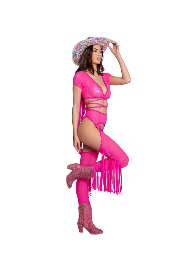 J-Valentine, Inc FireFly Catalogs FR111 - Karma Cowgirl Fringe Chaps 9 J-Valentine, Inc FireFly Catalogs FR111 - Karma Cowgirl Fringe Chaps