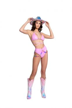 J-Valentine, Inc FR115 - Kandi Land Chain Triangle Top