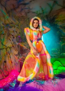 J-Valentine, Inc Jackets | Coats FR156 - Lava Lamp Duster