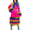 J-Valentine, Inc Jackets | Coats FR158 - Rainbow Vibrations Trench With Sour Candy Belt