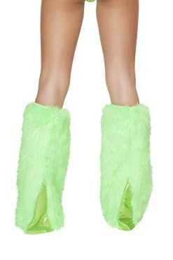 J Valentine OUTERWEAR SF116 - Faux Fur Legwarmers