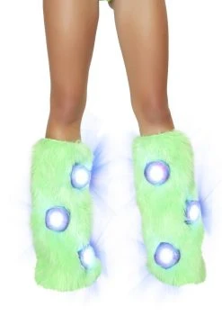 J Valentine OUTERWEAR SF116 - Faux Fur Legwarmers