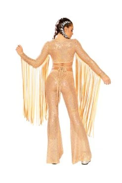 J Valentine FF108 - SEQUIN BELL BOTTOMS